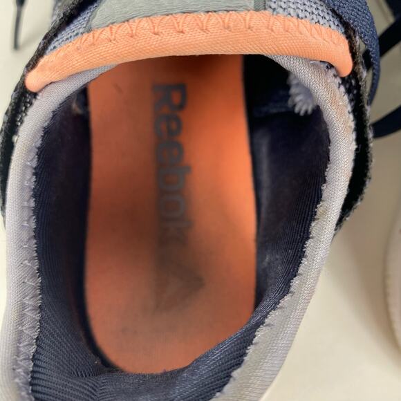 Reebok Print Run 3.0 Sneakers Running Shoes Navy Blue Womens Sz 7 Athletic - Picture 10 of 15